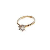 MY31464韓式細款單閃鑽素圈戒指女情人節禮物送女友輕奢簡約氣質指環