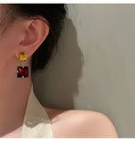 MY32490韓版超精緻耳飾女ins耳環小眾設計感高級百搭耳釘2021年新款