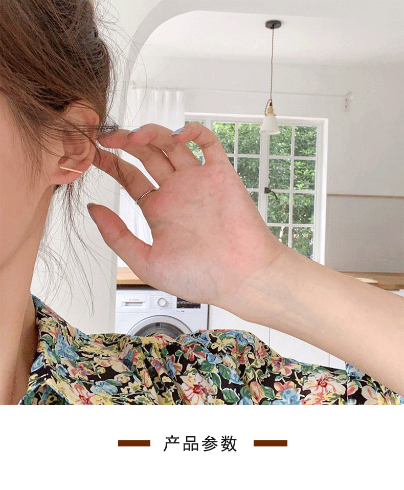 MY30597套裝耳釘s925銀針簡約女小巧氣質耳環2020年新款潮韓國網紅耳飾女