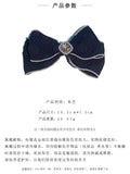 MY30610秋冬新款蝴蝶結頭飾彈簧髮夾2021年新款韓國輕奢布藝髮飾