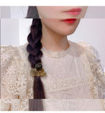 MY33464 網紅同款頭繩女簡約韓國紮頭發皮筋森係發繩可愛綁發馬尾髮圈頭飾