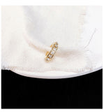 MY30061韓國時尚超仙女精緻微鑲鋯石無耳洞耳骨夾滿鑽輕奢耳夾耳環女