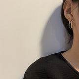 MY34205歐美時髦高級耳環女ins網紅簡約冷淡風耳釘2021年新款潮耳環