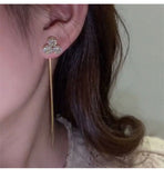 MY33023一款兩戴百搭高級感耳環2021年新款潮長款流蘇耳墜女網紅氣質耳飾