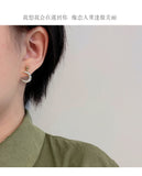 MY34290新款潮高級感輕奢耳環女韓國網紅氣質耳墜S925銀針